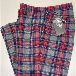 Men’s Twisted Tailor wool plaid pants 32 short